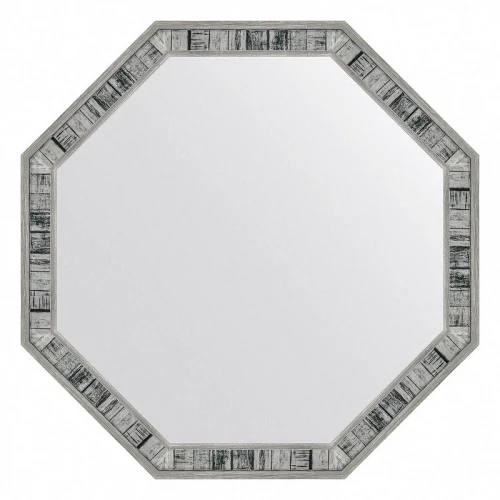 Зеркало Evoform Octagon 64х64 BY 7429 в багетной раме - Состаренное дерево 50