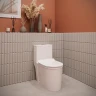 Унитаз моноблок Stella Polar Куэнка KN6831000 SP-00001878 цвет Белый с бачком и сиденьем Микролифт