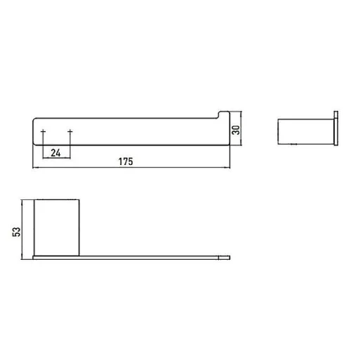 Держатель запасного рулона Emco Loft 0505 001 00 Хром