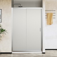 Душевая дверь Vincea City 100 VDS-5CT100MT профиль Хром стекло текстурное