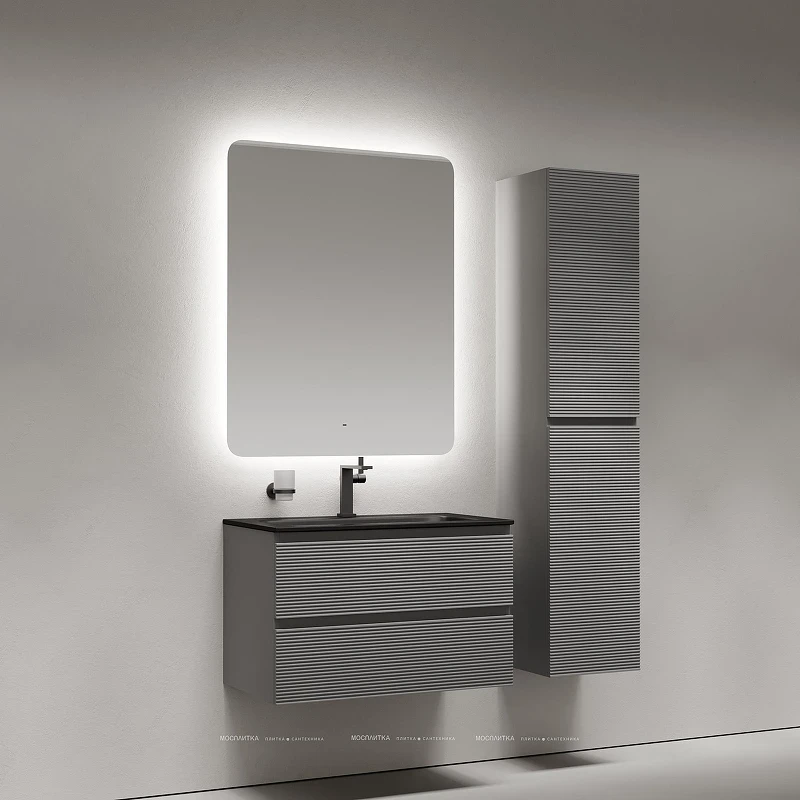 Зеркало Sancos Ray 80 RA800 c подсветкой с сенсорным выключателем и диммером
