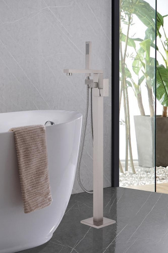 Смеситель для ванны Abber Daheim AF8215SP цвет Сатин