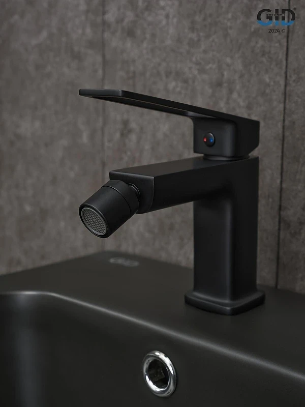 Смеситель для биде Gid Niagara L057BMB цвет Черный матовый