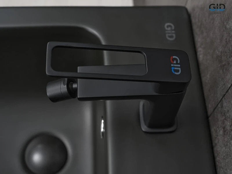Смеситель для биде Gid Niagara L057BMB цвет Черный матовый