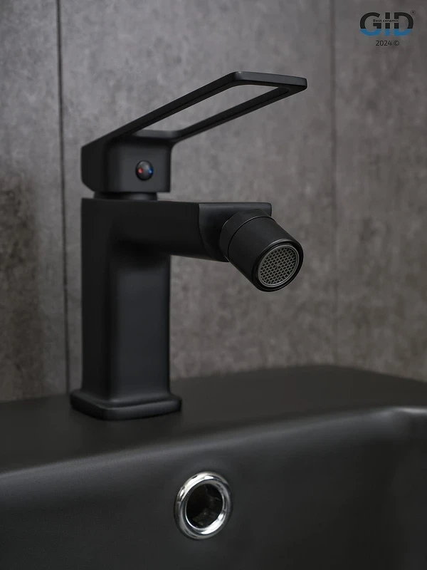 Смеситель для биде Gid Niagara L057BMB цвет Черный матовый