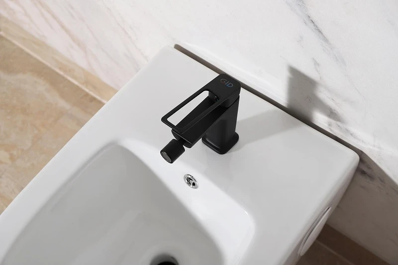 Смеситель для биде Gid Niagara L057BMB цвет Черный матовый