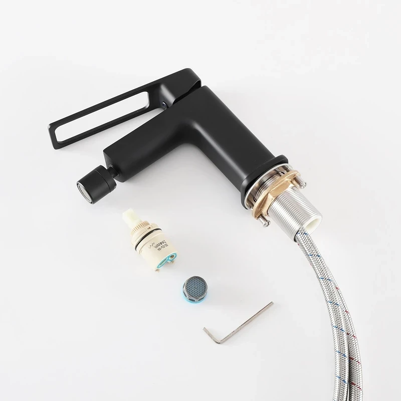 Смеситель для биде Gid Niagara L057BMB цвет Черный матовый