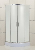 Душевой уголок BelBagno Uno 90х90 UNO-195-R-2-90-P-Cr профиль Хром стекло рифленое