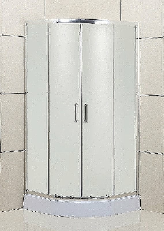 Душевой уголок BelBagno Uno 90х90 UNO-195-R-2-90-P-Cr профиль Хром стекло рифленое