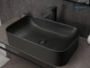 Раковина-чаша Gid Geometrico 60 Bm9599 53366 цвет Черный матовый