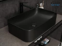 Раковина-чаша Gid Geometrico 60 Bm9599 53366 цвет Черный матовый