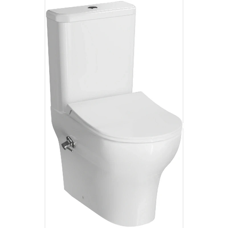 Унитаз биде Vitra Zentrum 9012B003-7226 с бачком и сиденьем Микролифт фарфор напольный
