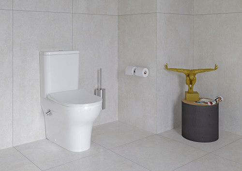 Унитаз биде Vitra Zentrum 9012B003-7226 с бачком и сиденьем Микролифт фарфор напольный