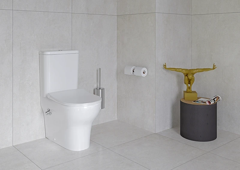 Унитаз биде Vitra Zentrum 9012B003-7226 с бачком и сиденьем Микролифт фарфор напольный