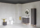Унитаз биде Vitra Zentrum 9012B003-7226 с бачком и сиденьем Микролифт фарфор напольный