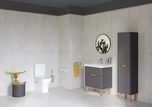 Унитаз биде Vitra Zentrum 9012B003-7226 с бачком и сиденьем Микролифт фарфор напольный