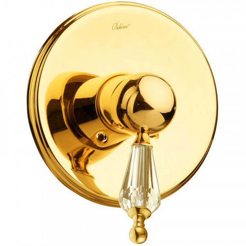 Смеситель для душа Boheme Imperiale Presente 325 Золото латунь встраиваемый
