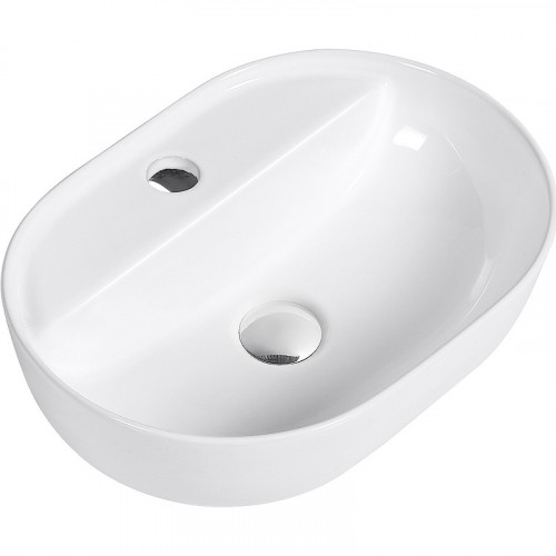 Раковина beWash Lusso 43 BK4330CT041 Белый глянец фарфор накладная