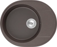 Кухонная мойка Domaci Солерно 58 DN 585-06 цвет Трюфель