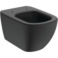 Унитаз Ideal Standard Tesi AquaBlade T0079V3 подвесной Черный матовый без сиденья фарфор подвесной