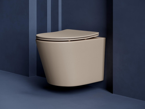 Унитаз с инсталляцией DIWO Ceramicanova Balearica Rimless CN6000MC + DIWO 4501 с сиденьем Микролифт с клавишей смыва цвет Глянцевый белый