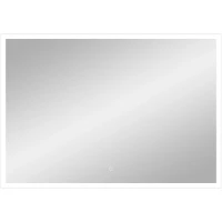 Зеркало Континент Frame White 1000x700 ЗЛП2 с подсветкой с сенсорным выключателем