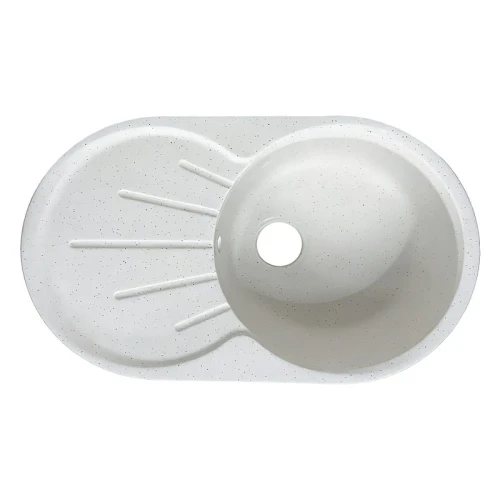 Кухонная мойка Azario Perla 73 CS00105241 цвет Белый крап