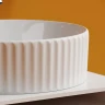Раковина-чаша Ceramicanova Element 36 CN6057 Белая глянцевая фарфор накладная