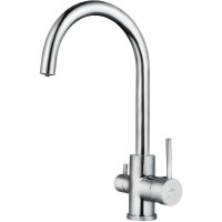 Смеситель для кухни Kaiser Merkur 26744 Хром латунь