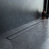 Душевой лоток AM.PM MasterFlow 70 W01SC-U11-070-04BM с Черной матовой решеткой / под плитку Tile