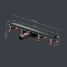 Душевой лоток AM.PM MasterFlow 70 W01SC-U11-070-04BM с Черной матовой решеткой / под плитку Tile