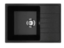 Кухонная мойка Uperwood ECON UPD-506-004 60 4910201242 цвет Черный оникс