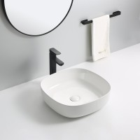 Раковина-чаша Royce Smart 47 RCW-143003WH Белая фаянс накладная