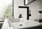 Смеситель для раковины Hansgrohe Finoris 76063670 Черный матовый латунь