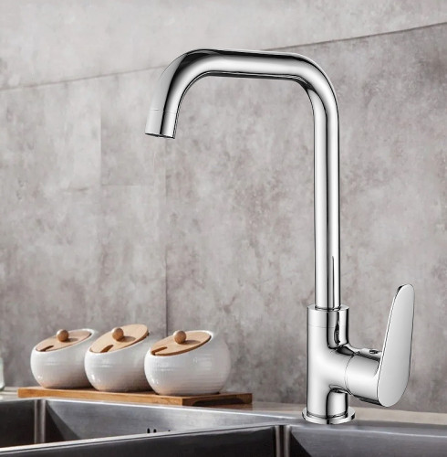 Смеситель для кухни WesnaArt Nova NOV03-150 Хром