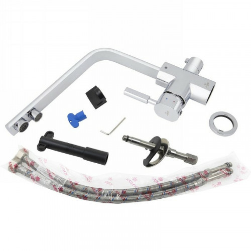 Смеситель для кухни Kaiser Decor 40144 Хром латунь