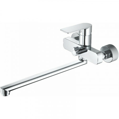 Смеситель для ванны Haiba HB22617 универсальный Хром латунь на стену