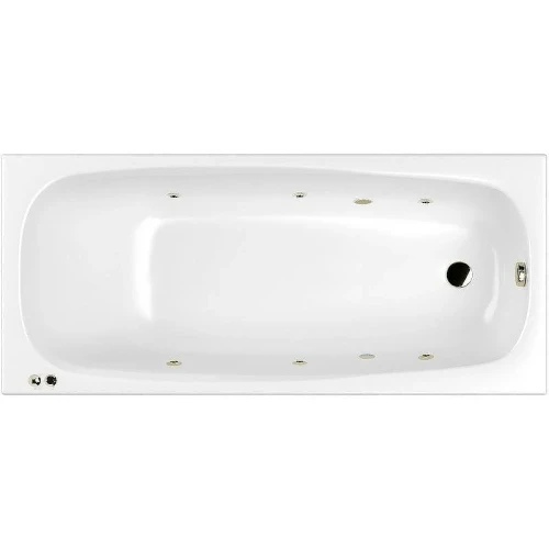 Акриловая ванна Whitecross Layla 180x80 0102.180080.100.SOFT.BR с гидромассажем