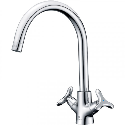 Смеситель для кухни Kaiser Trio 57033 Хром латунь