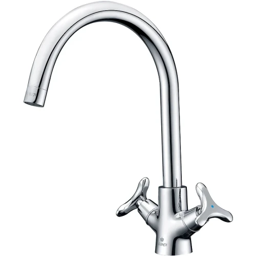 Смеситель для кухни Kaiser Trio 57033 Хром латунь