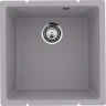Кухонная мойка Ulgran Quartz Underground 400-04 Платина искусственный камень (литьевой мрамор) встраиваемый