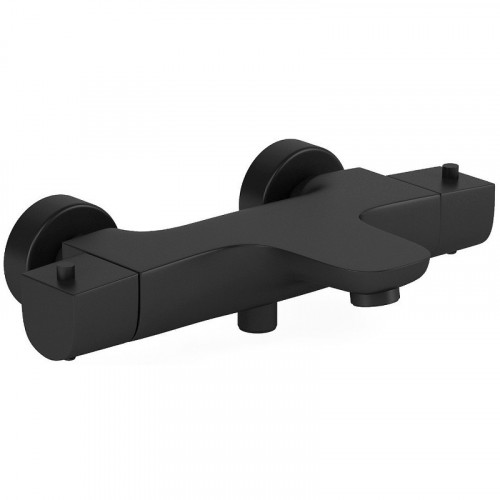 Смеситель для ванны Paini Nove 09YO111TH с термостатом Черный матовый