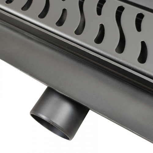 Душевой лоток Paini Harmony 550 CH550HC с Черной матовой решеткой