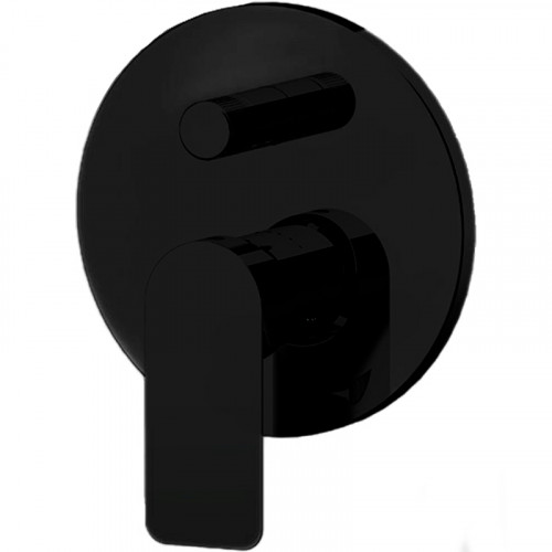 Смеситель для душа Remer Infinity I09HNO Черный матовый латунь встраиваемый