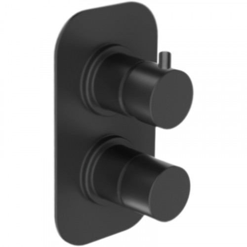 Смеситель для душа Webert One-B NB860101560 Черный матовый встраиваемый