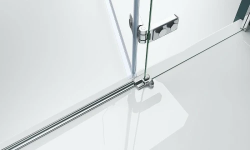 Душевая дверь BelBagno Kraft 120 KRAFT-B-12-60/60-C-Cr-L профиль Хром стекло прозрачное