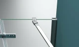 Душевая дверь BelBagno Kraft 120 KRAFT-B-12-60/60-C-Cr-L профиль Хром стекло прозрачное