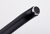Смеситель для кухни Frap F4101-11 Черный матовый силумин