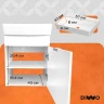 Тумба с раковиной DIWO Анапа 60 TR-672628 подвесная цвет Белый
