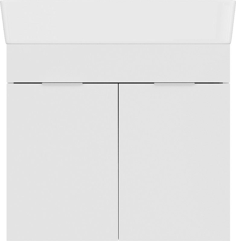 Тумба с раковиной DIWO Анапа 60 TR-672628 подвесная цвет Белый